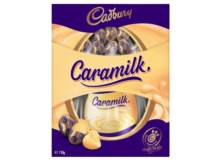 Cadbury Caramilk Egg Gift Box 150g