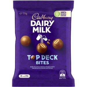 Cadbury Dairy Milk Top Deck Bites 114g