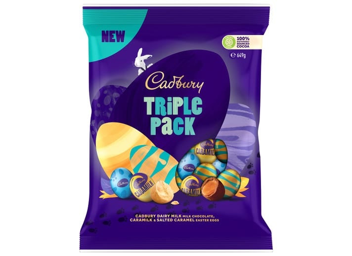 Cadbury Triple Pack 649g