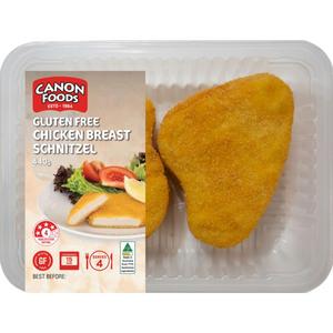 Canon Foods Gluten Free Chicken Breast Schnitzel