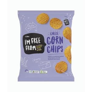 Coles I'M Free From Cheddar Cheese Corn Chips