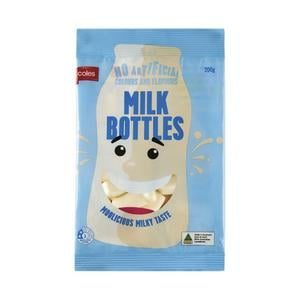 Coles Milk Bottles