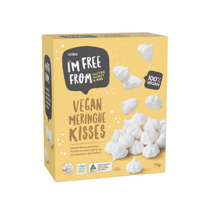 Coles Vegan Meringue Kisses