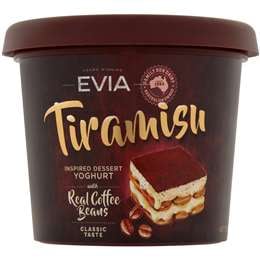 Evia Tiramisu Inspired Dessert Yoghurt 350g
