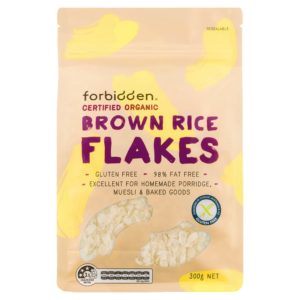 Forbidden Foods Organic Brown Rice Flakes