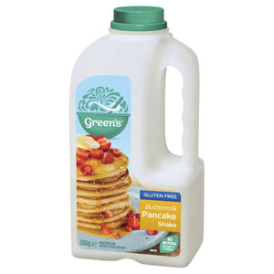 Green's Gluten Free Pancake Mix.