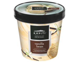 Kapiti Vanilla Bean Ice Cream 1L