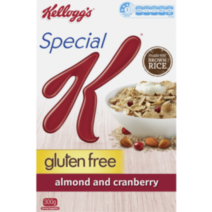 Kellogg's Special K Almond & Cranberry Gluten Free Breakfast Cereal