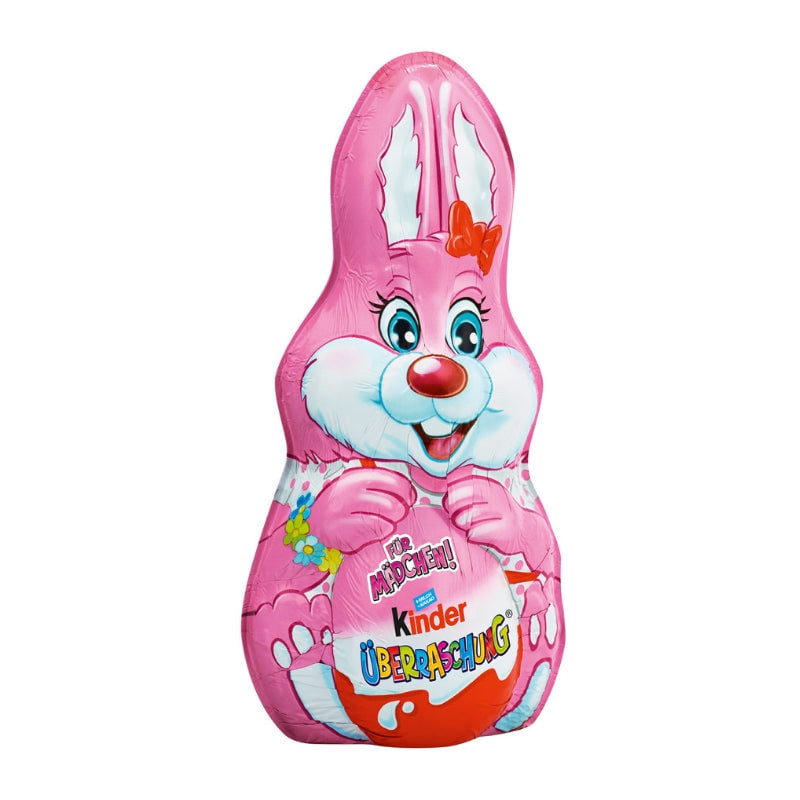 Kinder Surprise Chocolate Easter Bunny Pink