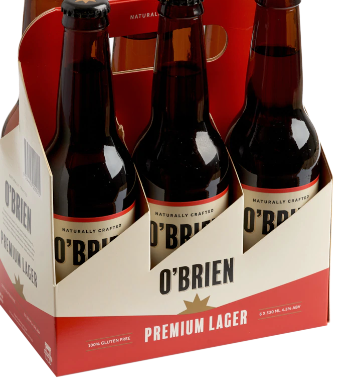 O'Brien Gluten Free Premium Lager 330mL
