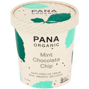 Pana Organic Dairy Free Mint Chocolate Chip Ice Cream Tub