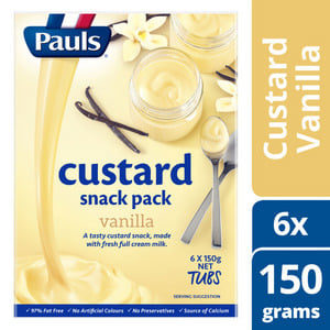 Pauls Vanilla Custard 6x150g