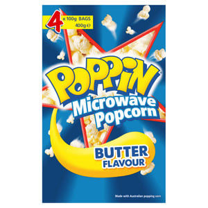 Poppin Butter Microwave Popcorn
