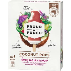 Proud & Punch Berry Me In Coconut - Coconut Pops