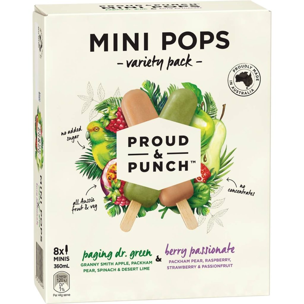 Proud & Punch Mini Pops Variety Pack JUICE POPS