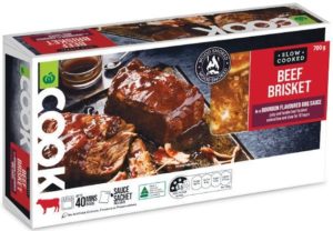 Slow Cooked Beef Brisket In A Bourbon Flavoured BBQ Sauce