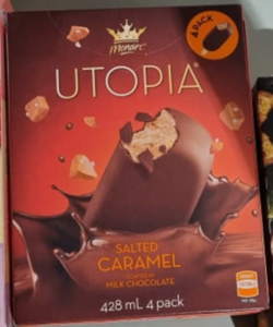 Utopia Salted Caramel. 4 Pack