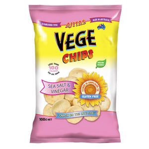 Vege Original Sea Salt & Vinegar Chips