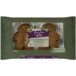 Woolworths Free From Gluten Gingerbread Cookies 4 Pack