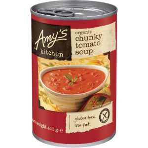 Amy's Kitchen Canned Soup Organic Chunky Tomato Bisque 411g