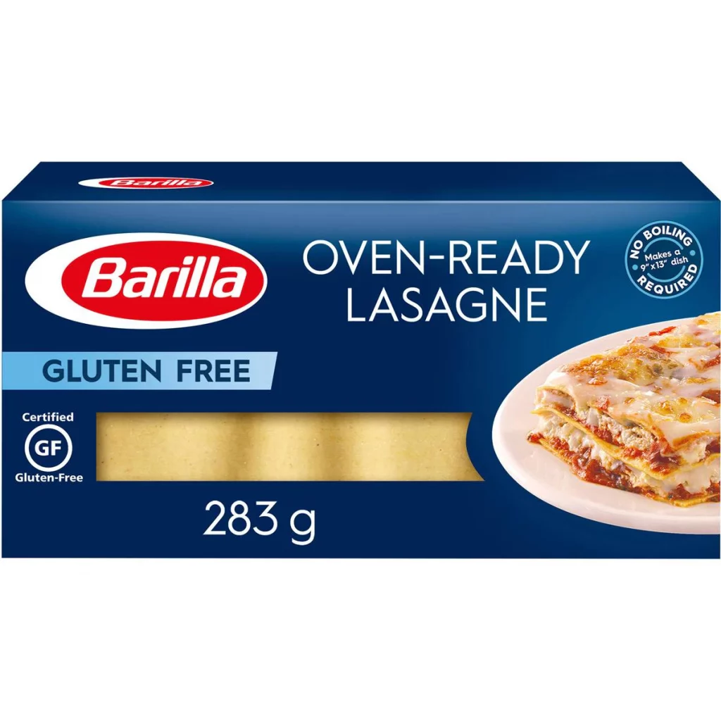 Barilla Pasta Gluten Free Oven-ready Lasagne 283g