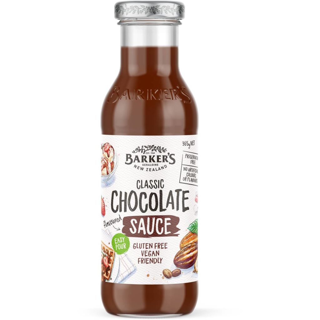 Barkers Classic Chocolate Sauce 365g