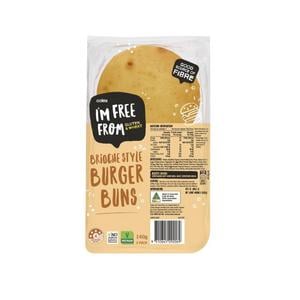 Coles Gluten Free Brioche Style Rolls 2 Pack