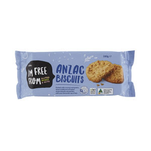 Coles I'M Free From Anzac Biscuits