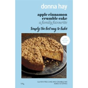 Donna Hay Apple Cinnamon Crumble Cake Gluten Free Mix 530g