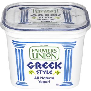 Farmers Union Greek Style Natural Yoghurt 1kg