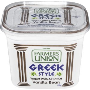 Farmers Union Greek Style Yogurt Vanilla 950g