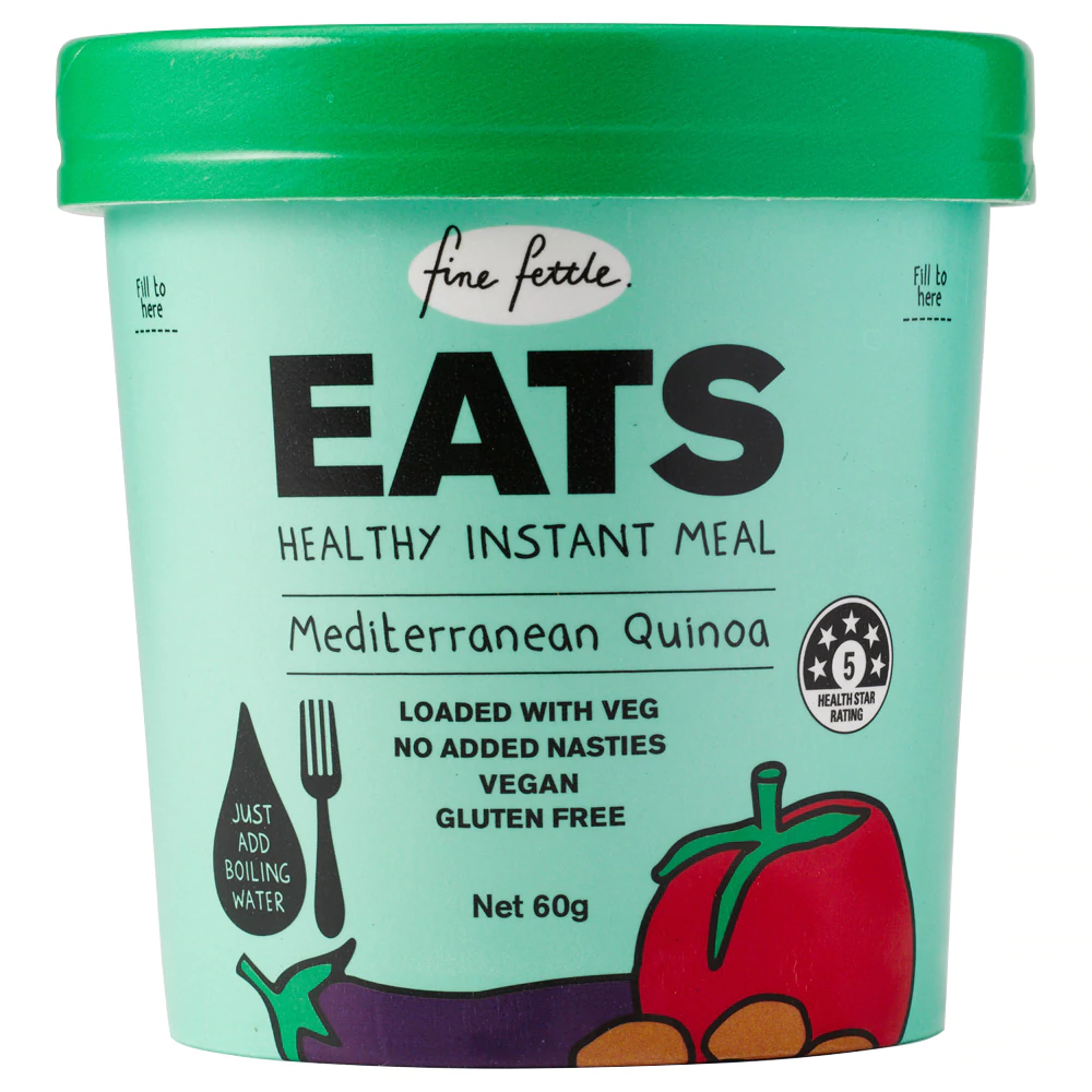 Fine Fettle EATS Mediterranean Quinoa