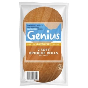 Genius Gluten Free Soft Brioche Rolls