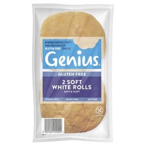 Genius Gluten Free Soft White Rolls