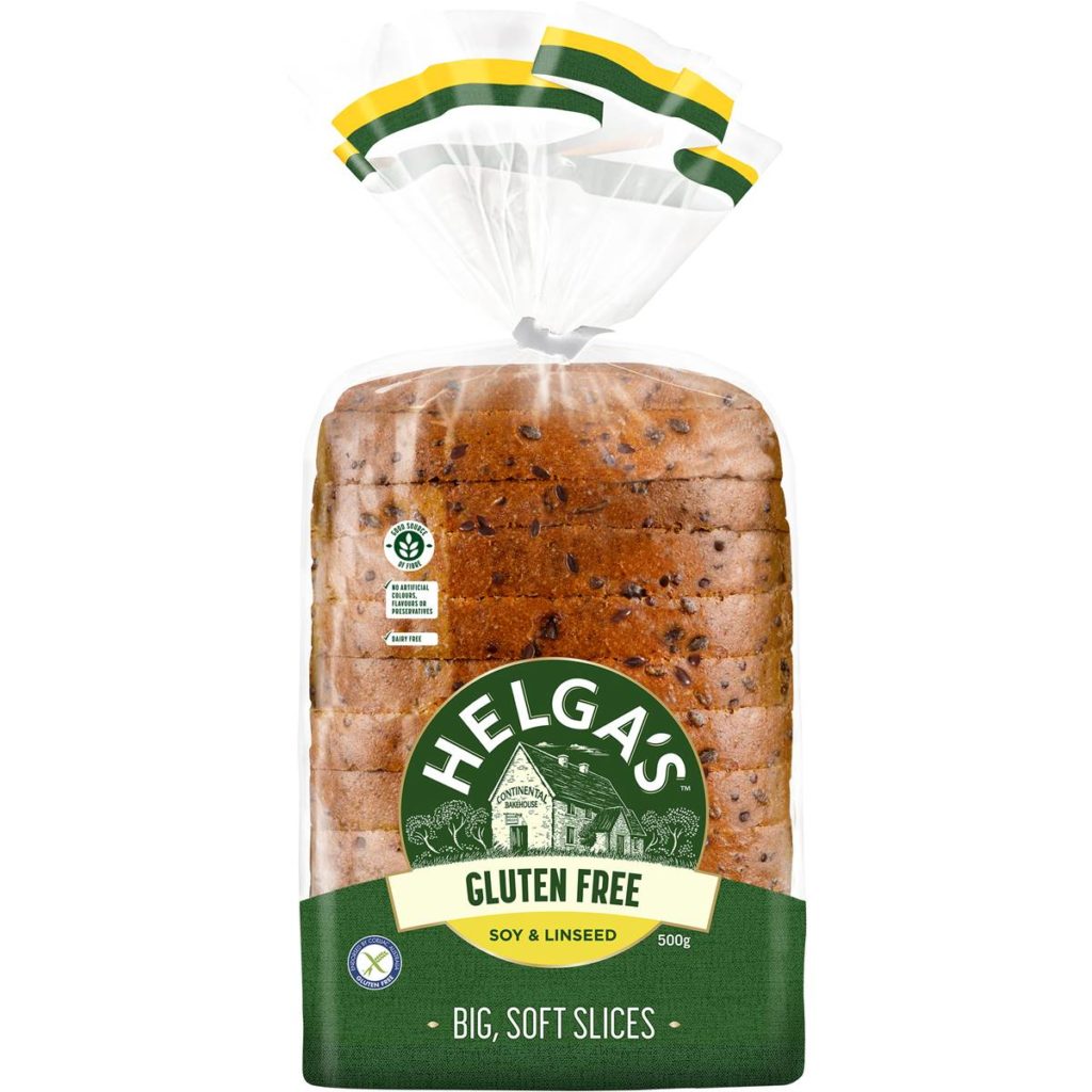 Helga's Gluten Free Soy & Linseed Bread