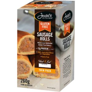 Jase's Kitchen Gluten Free Sausage Rolls 2 Pack