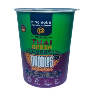 King Soba Organic Thai Green Curry Noodle Cup