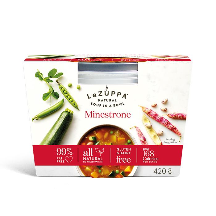 La Zuppa Microwave Soup Minestrone 420g