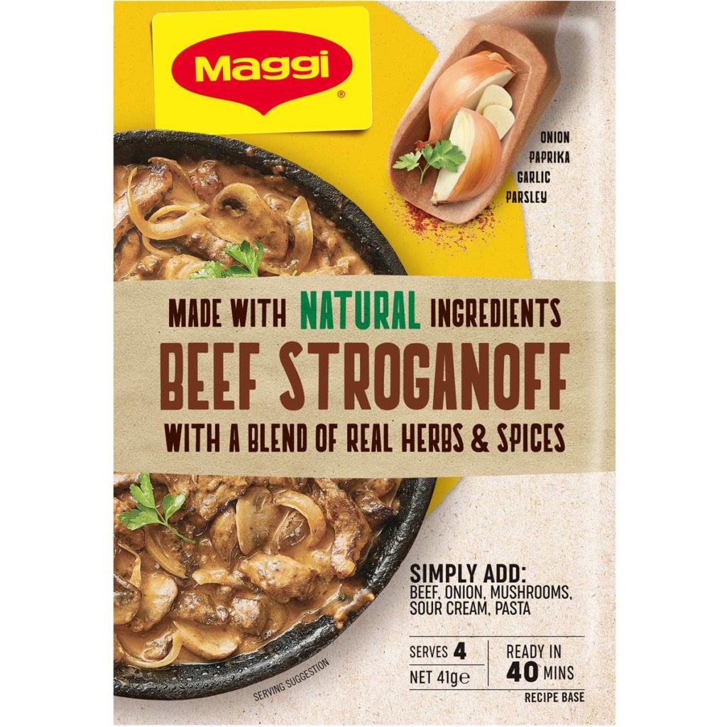 Maggi Beef Stroganoff Recipe Base 47g