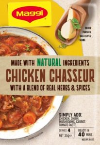 Maggi Chicken Chasseur Recipe Base 35g