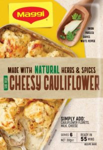 Maggi Side Dish Cheese & Cauliflower Flavoured Potato Bake 30g