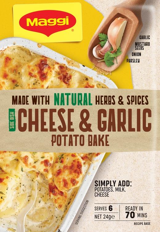 Maggi Side Dish Creamy Cheese Garlic Potato Bake 24g