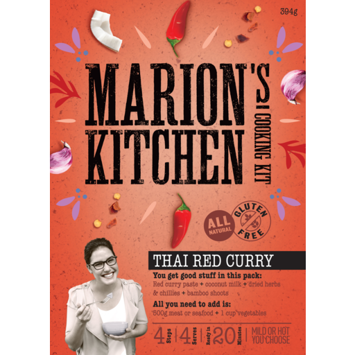 Marions Kitchen Thai Red Curry Cooking Kit 394g