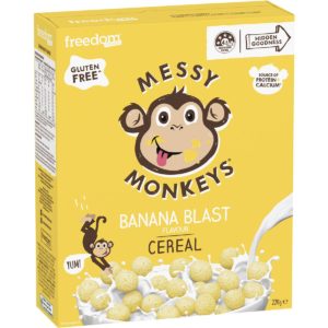 Messy Monkeys Banana Blast Cereal 220g