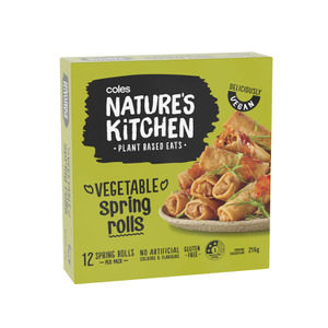 Nature's Kitchen Vegetable Spring Rolls