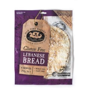Old Time Bakery Gluten Free Lebanese Bread 280g