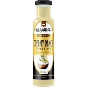 Ozganics Organic Creamy Ranch Dressing 250ml