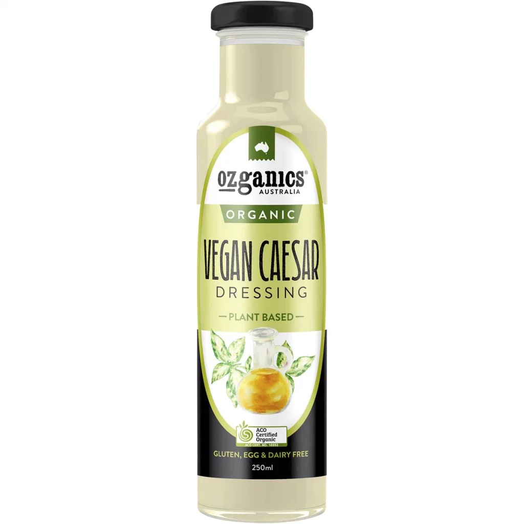 Ozganics Organic Vegan Caesar Dressing 250ml