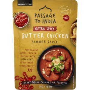 Passage To India Extra Spicy Butter Chicken Simmer Sauce 375g