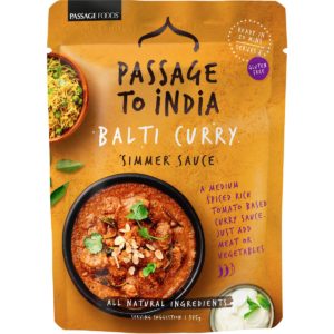 Passage To India Simmer Sauce Curry Balti 375g